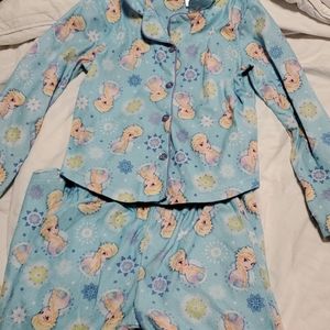 Pajamas top and bottom